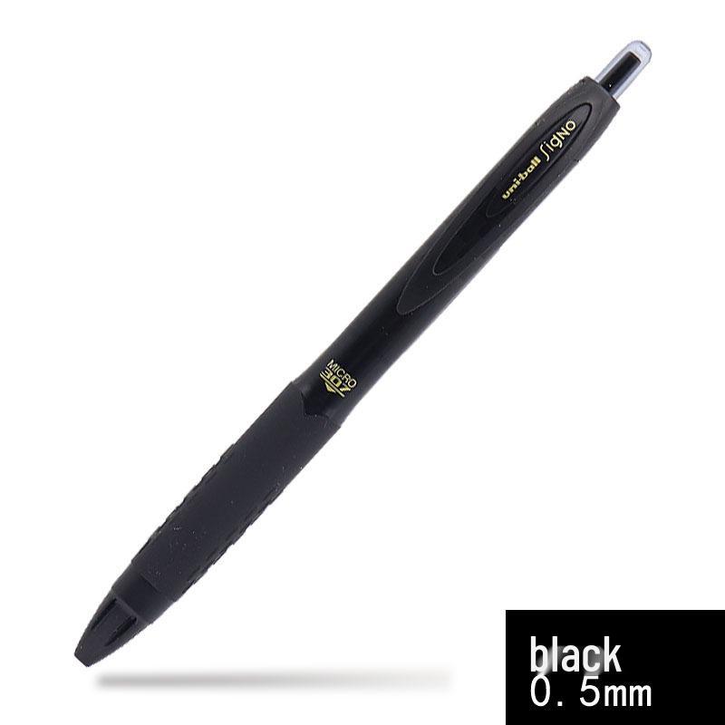 UNI Mitsubishi Signo Click Gel Pen - Sketch 0.38, Gradient Barrel, 0.5mm Water-Based Pen 0.5mm