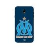 Case for Samsung Galaxy J7 2018 Logo Om Olympique De Marseille Blue Background