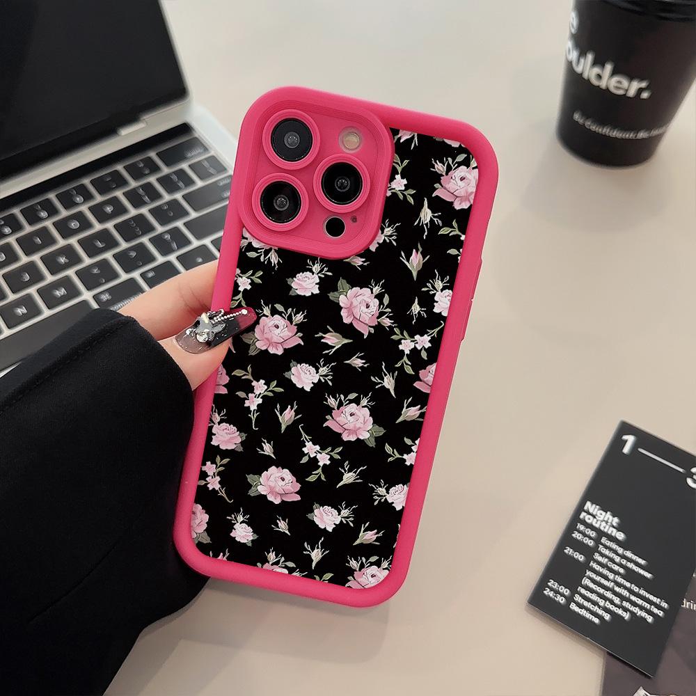 

Чехол для телефона iPhone 16 13 11 Pro Max iPhone 11 13 16 Samsung S24 Ultra Samsung A54 Redmi note 12 11 Infinix Чехол iPhone 16 Pro Max яркий розовый