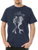 Mermaid Diver Love Mens T-Shirt Surfer Surfing Dead Diver Diving Dead Diver