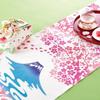 Miyamoto Kenema Tenugui Hand 35 X Fujimi Sakura 50032 Miyamoto-Towel Japanese-made Chū-dyed Towel, 90cm, Design,