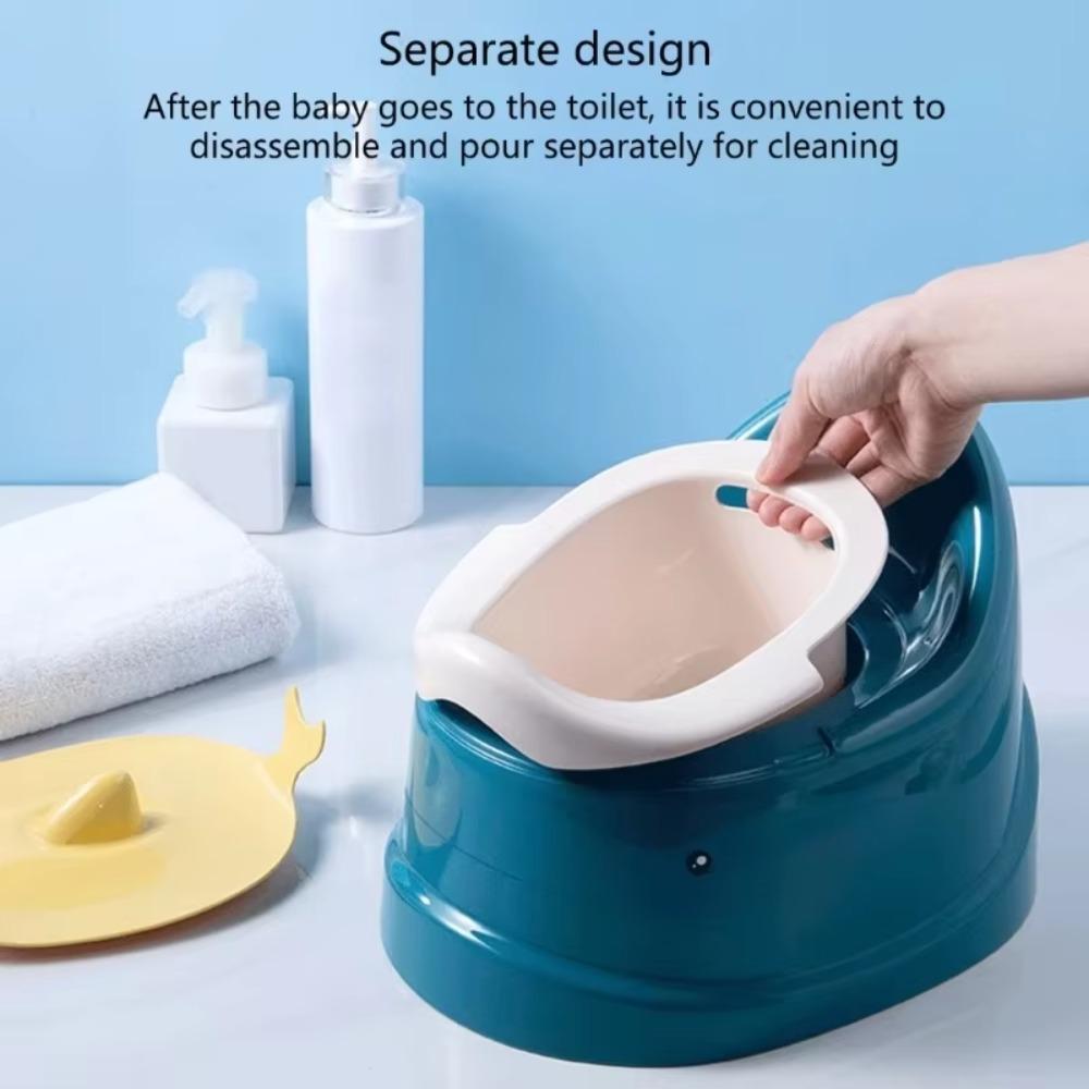 Anti-leakage Toddler Potty Reusable Baby Hygiene Toilet Easy Clean Baby Training Toilet Outdoor