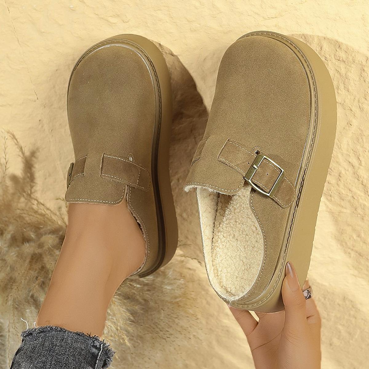 

Женские тапочки, новые туфли-мюли на платформе и каблуке, женские модные туфли без застежек с закрытым носком, женские удобные летние тапочки для женщин 34 хаки