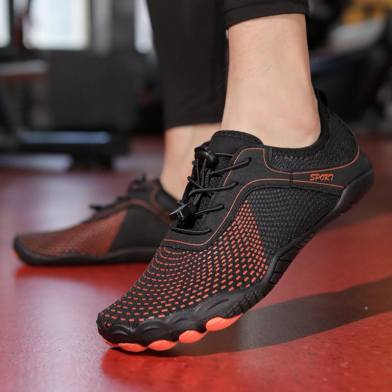 Unisex Shock-Absorbing Indoor Sports Shoes with Soft, Anti-Slip Soles for Comprehensive Training 36