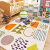 Cartoon Children's Bedroom Crawl Mat Soft Shaggy Carpet Area Rugs Large Drop-proof Cute Living Room Home Decoration Carpets