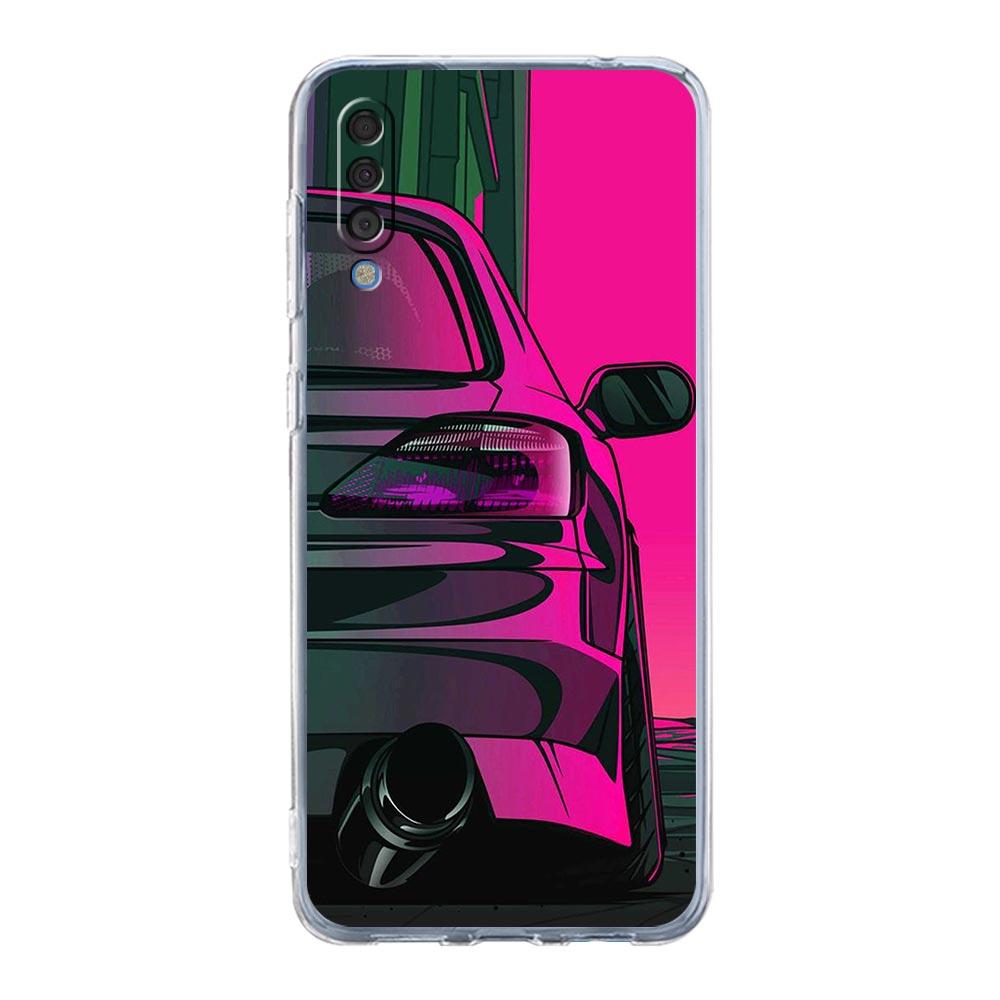 Japan JDM Sports Car Phone Case For Samsung Galaxy A52 A50 A70 A30 A40 A20E A10 A10S A20S A02S A04s A12 A22 A32 A72 5G Cover