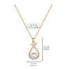 Classic Personality Stainless Steel Micro-inlaid Zircon Irregular Necklace Earring Set Fashion Stainless Steel Gift