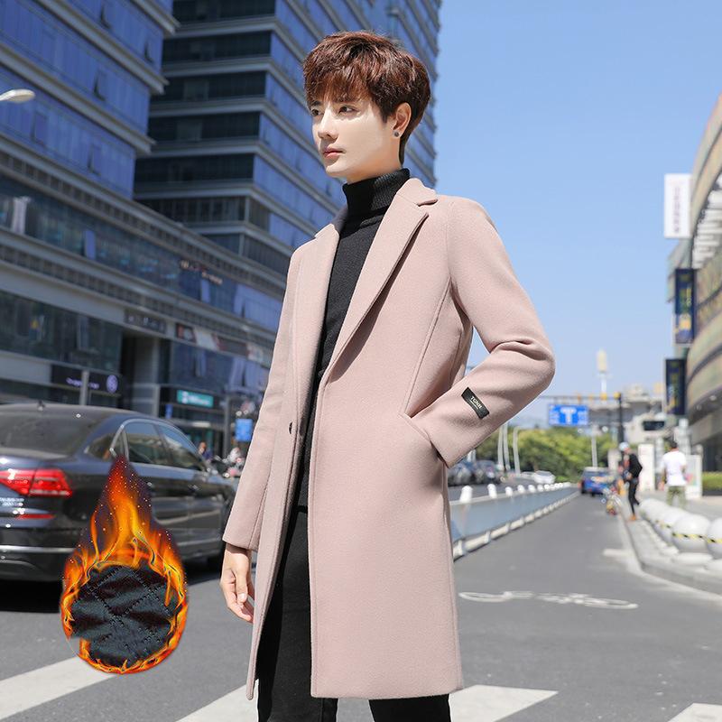 

Мужская куртка Зимняя Однотонная Утепленная Теплая Повседневная Куртка Средней длины Свободная Куртка Большого размера 5XL