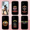 Band G-Guns N Roses Handyhülle Für Samsung S24,S21,S22,S23,S30,Ultra,S20,Plus,Fe,Lite,Note,10,9,5G Schwarzes Weiches Gehäuse