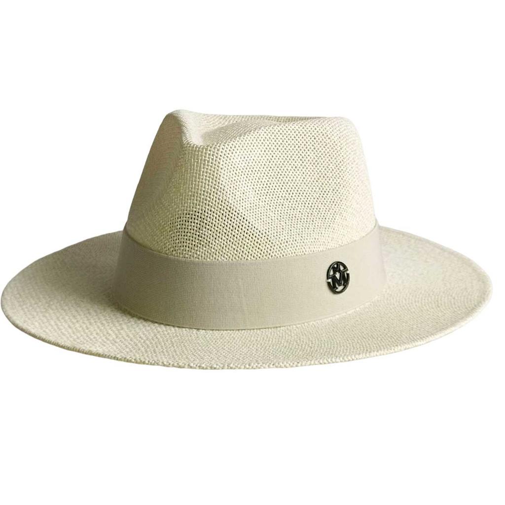 2026 New Hat Straw Hat British Top Hat Men's and Women's Sun Shading Beach Hat Sun Protection hat
