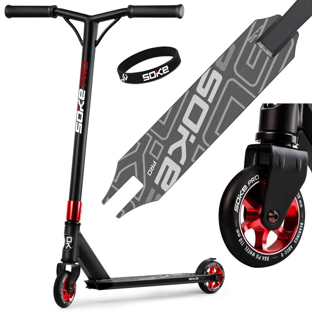 SOKE PRO red scooter
