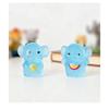 10 Pcs Glow-in-the-dark Cute Baby Elephant Resin Desktop Decorations Ornaments Diy Handmade Hairpin Keychain Accessories Toys
