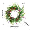 Artificial Flower Wreath, Front Door, Decoration, Spring Outdoor Door
