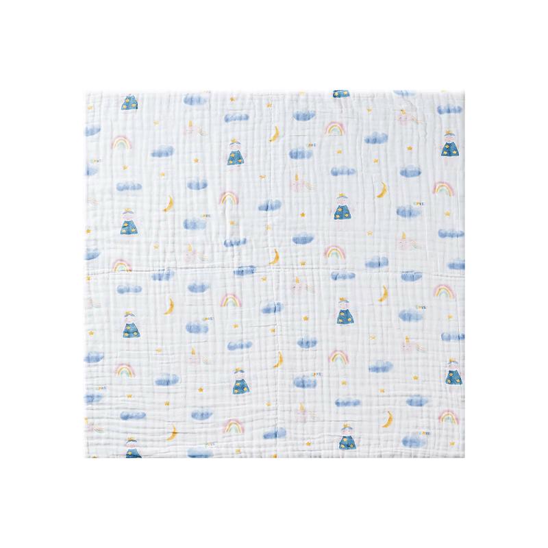 EMXEE Baby Six-Layer Gauze Bath Towel