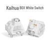 TTC Gold Pink, Kailh BOX White V2, KTT Wine Red, Gateron G Yellow Mechanical Keyboard Switches