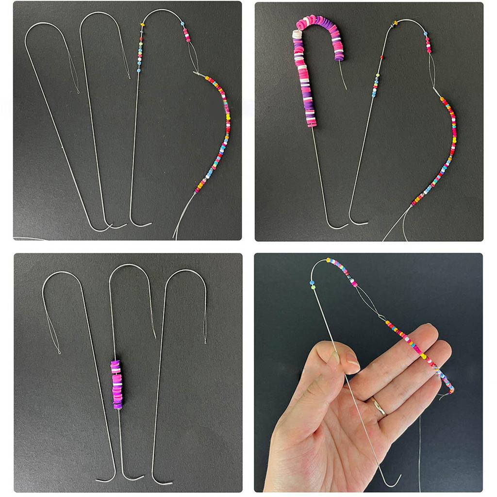 Bead Loader Bead Piercer Wood Manual Rotation Rice Bead Beader Quick Beading Diy Beading Artifact for Beading Crafts