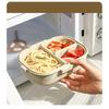 Brotdose 800ml Tragbare Kunststoff Bento Box Schule Schüler Kind Lebensmittelbehälter