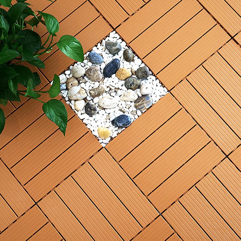 Odolné Recyklovatelné Dřevoplastové Propojitelný Terasové Dlaždice Voděodolné Vnitřní Venkovní Podlahy