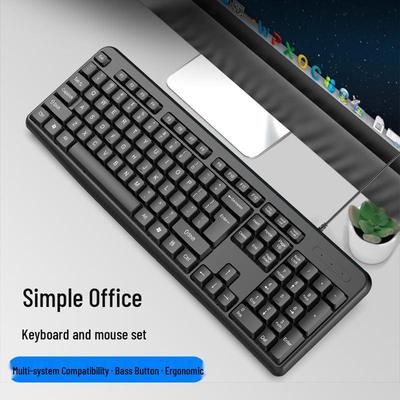 Flash Sale: Ultra-Thin Wired Keyboard for Office, Home, or Business Use - Lightweight USB Desktop Accessory