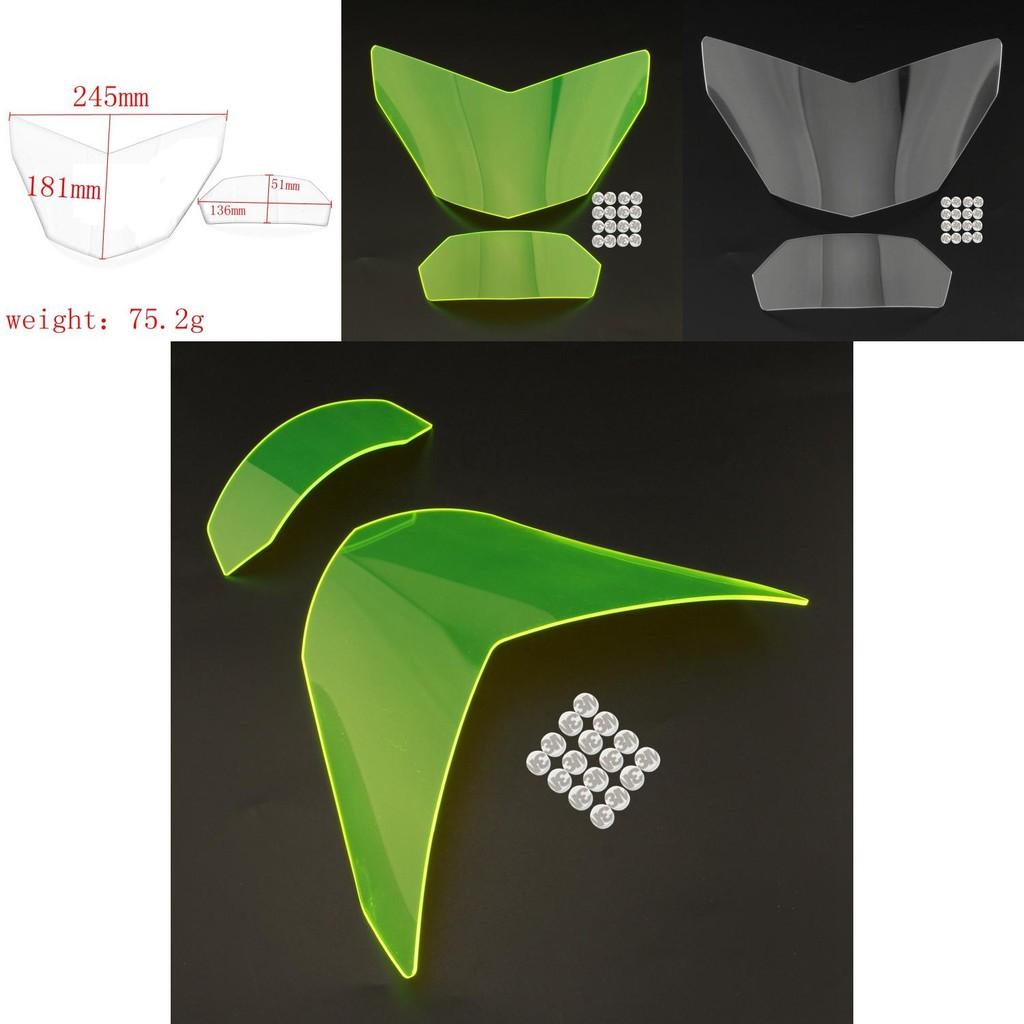 Hodna Nc750 Motorcycle Headlight Protection Cover Durable Fluorescent Grey Shield