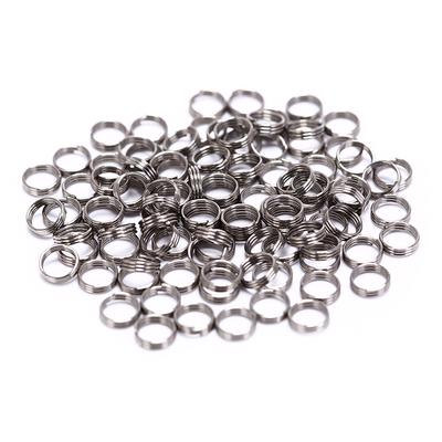 100Pcs/Lote Professional Silver Dart Shaft Anéis de aço inoxidável para dardos Shaft