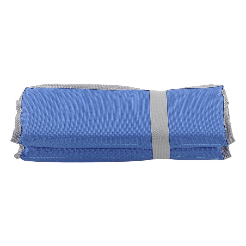 Folding Sit Mat Waterproof Soft Portable Floor Pad Cushion for Picnic Camping Beach Blue