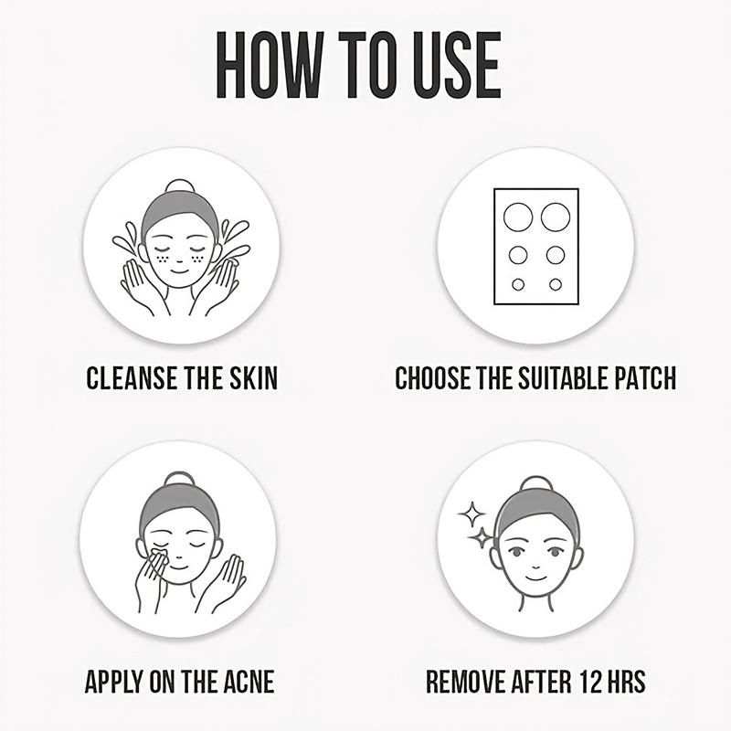 360Pcs Pimple Patch Acne Invisible Acne Removal Skin Care Stickers Concealer Face Spot Beauty Makeup Tools