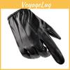 Luvas Masculinas Isoladas com Tela Sensível ao Toque em Material PU para Ciclistas e Motociclistas