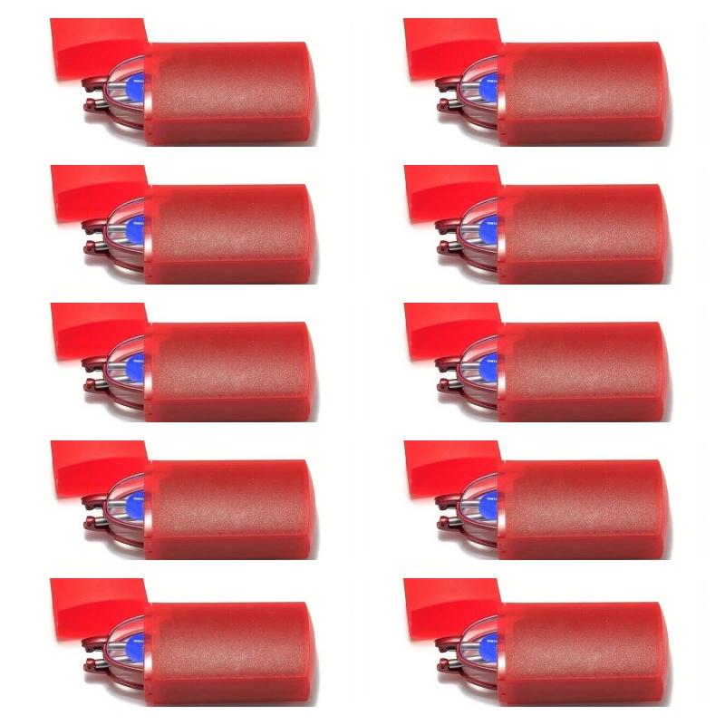 10PCS Portable Reading Glasses For Men Women Anti-Blue Light / Radiation Eyeglasses For Farsighted Foldable Design Telescopic