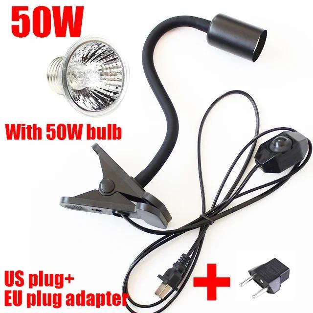 Lampada Solare per Tartarughe con Lampadina a Spettro Completo UVA+UVB da 25/50/75W per Supplemento di Calcio per Tartarughe Illuminazione per Box per Animali