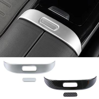 For Mercedes Benz C Class W206 C200 C220 C260 C300 2024 2024 Car Center Armrest Storage Box Switch Button Frame Cover Trim Refit