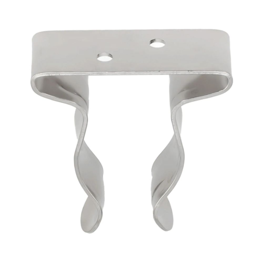 Stainless Steel Boat Hook Holder Durable Spring Clamp Holder Clip Boat Oar Holder Camper