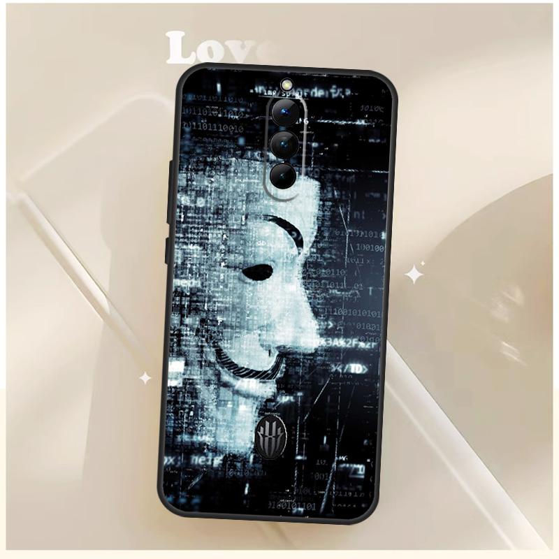 

Hacker Case For ZTE Nubia Red Magic 11 10 10S Pro Plus 8S 9S 8 9 Pro 6S 7S For RedMagic 10 Air Cover Red Magic 8 Pro Plus