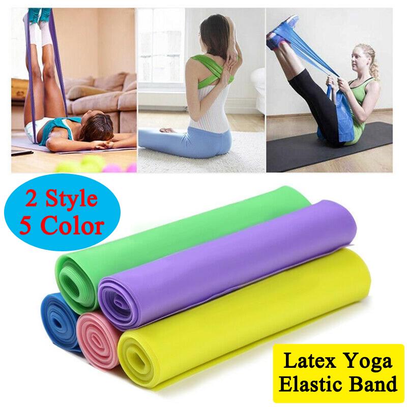 Elastic Resistance Bands Expander Stretch Exercise Rubber Band Fitness