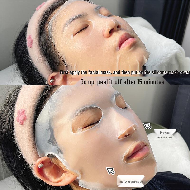 GECOMO 3D Ohrhänge-Silikon-Maskenhalterung - Rutschfest, Tropfsichere Schutzhülle