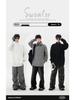 2026 Korean-Style Half-Zip Knit Sweater: Solid Color, Half-High Collar, Casual Autumn/Winter Youth Fashion.