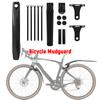 Bike Fender Adjustable Front Rear Tire Mud Guards Lightweight Bike Tire Wheel Mudguard for Front Rear Wheels Below 50mm