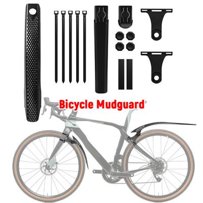 Bike Fender Adjustable Front Rear Tire Mud Guards Lightweight Bike Tire Wheel Mudguard for Front Rear Wheels Below 50mm