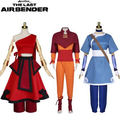 Avatar: Poslední vládce větru Princ Zuko Katara Cosplay Kostýmy Nový Anime Karneval Halloween Divadelní Oblečení