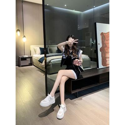 Summer Breathable Mesh White Shoes New Soft Bottom Dad Shoes Round Head Fashion All-Match Deodorant