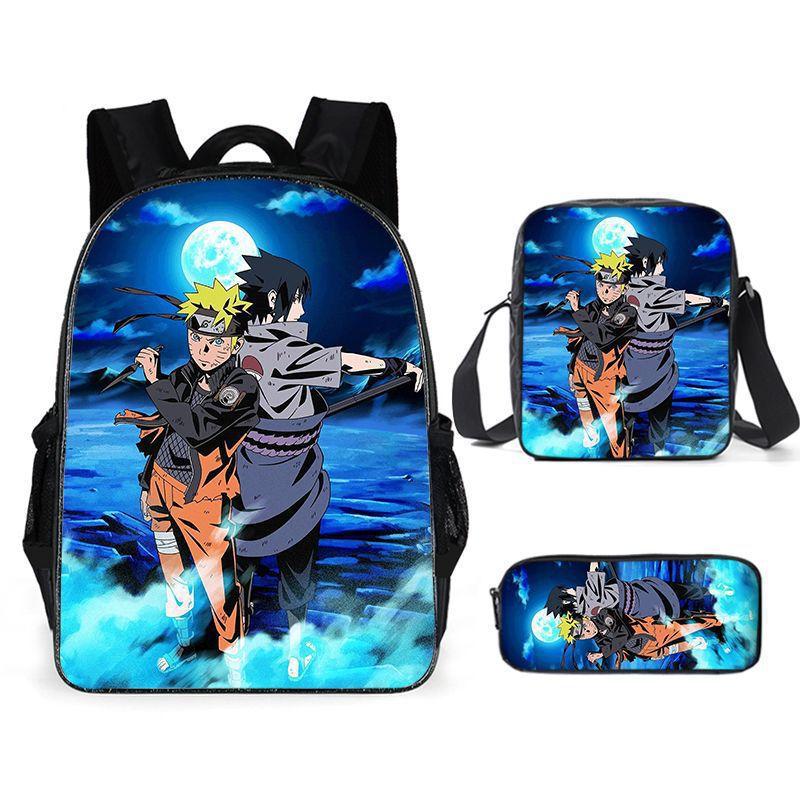 Surrounding Primary School Students Schoolbag Animation Cartoon Backpack Satchel Pencil Case