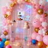 Wedding Flower Stand, 3PCS 60/75/90cm Round Cylinder Plinth, Clear Pedestal Stand with Transparent Acrylic Lid, Cylindrical Pedestal Stands for