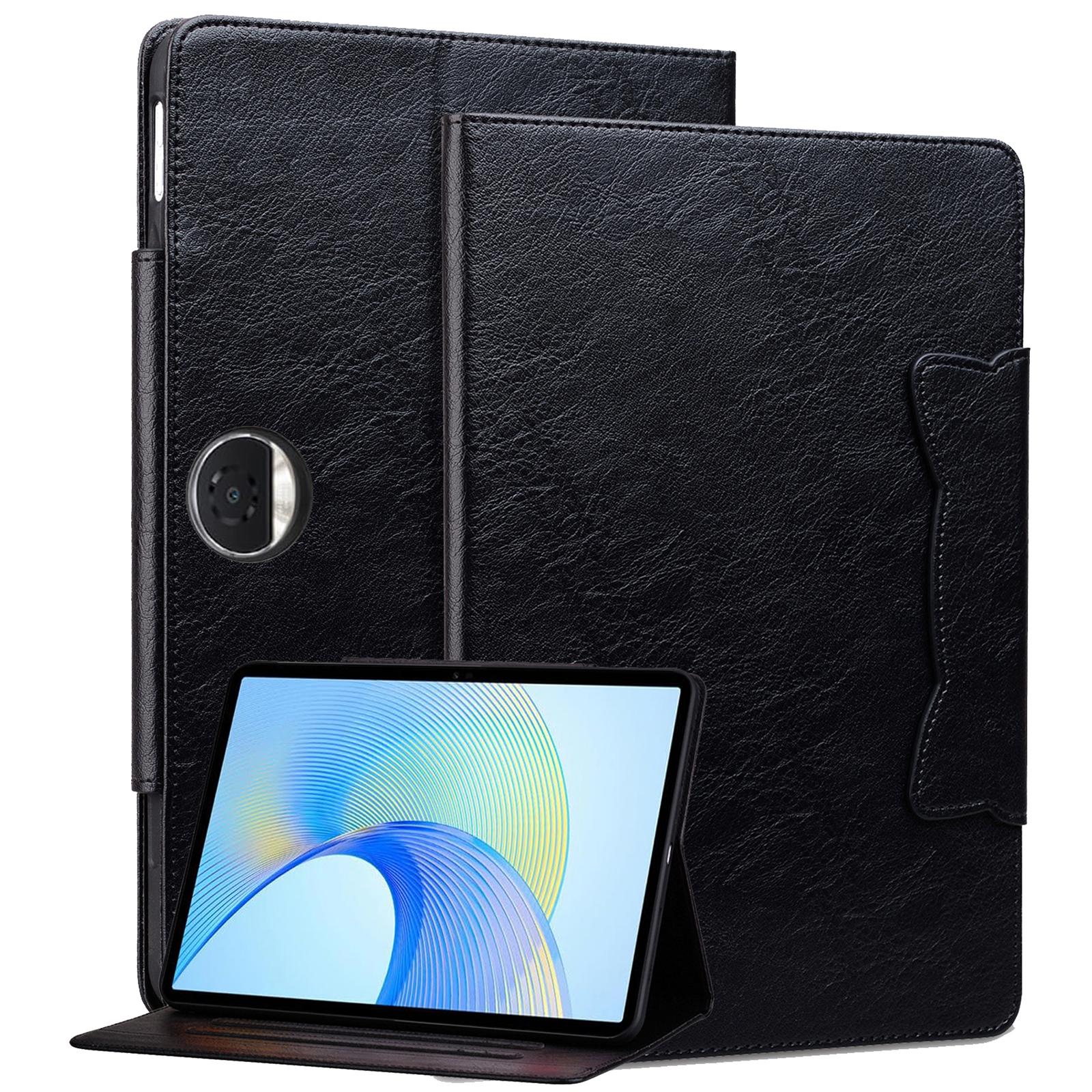 

For Honor Pad 9 Protective Case PU Leather Stand Tablet Cover with Magnetic Clasp B