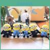 Authentischer Ich – Einfach unverbesserlich Minions Plüsch Schlüsselanhänger Weiches kurzes Plüschtier Geschenk 12 cm