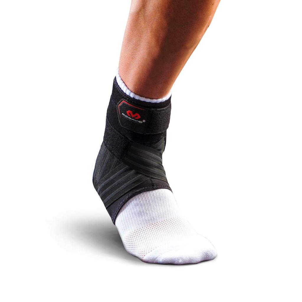 McDavid Phantom Ankle Brace 5 Ambidextrous Ankle Support with Stays and Sizes Favorite Brand of Basketball Player Yuta for and Rugby (M4305), Straps,