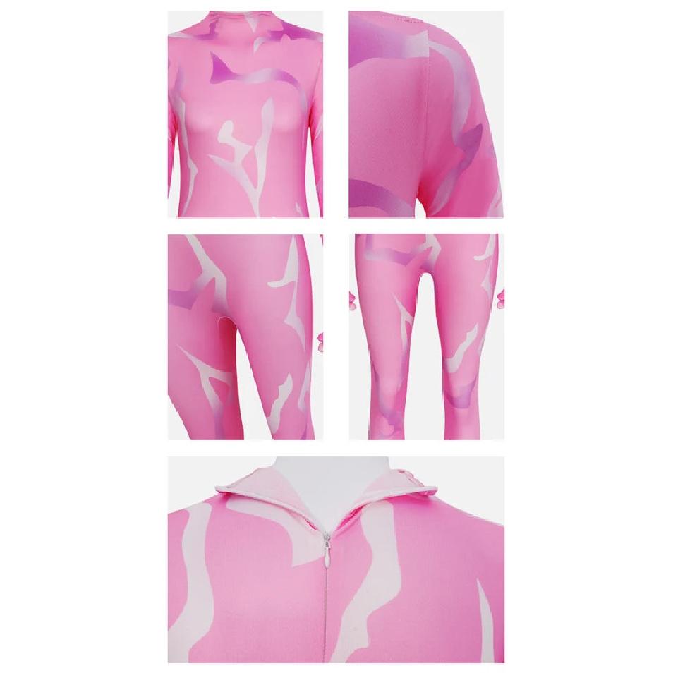 KPop Rumi Mira Zoey Jumpsuit Cosplay Costume Women Bodysuit Halloween Carnival Party Tights Corset Leotard