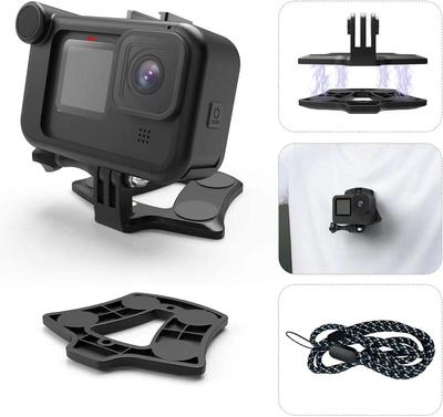 ActyGo Magnetic Mount for Quick Compatible with Smartphones and Other Action Compatible with Media Mod GoPro, Release, Cameras,