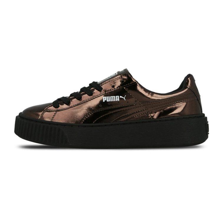 PUMA Basket Platform 'Metallic Bronze' Women's 362339-03