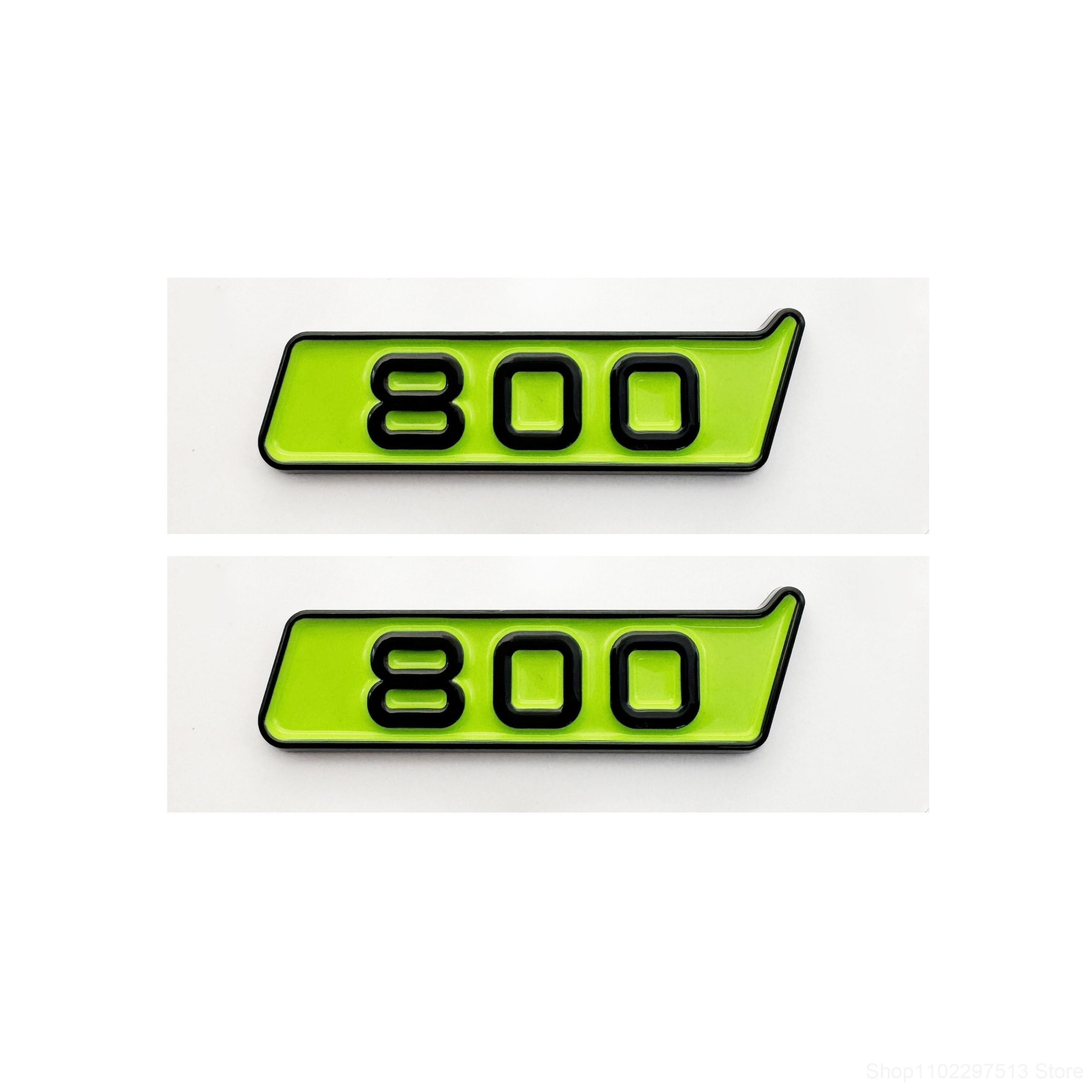 

Green Orange ABS 700 800 900 Emblem For Mercedes Benz BRABUS W463 W205 X253 W218 G63 G65 G700 G800 G900 Car Side Trunk Sticker