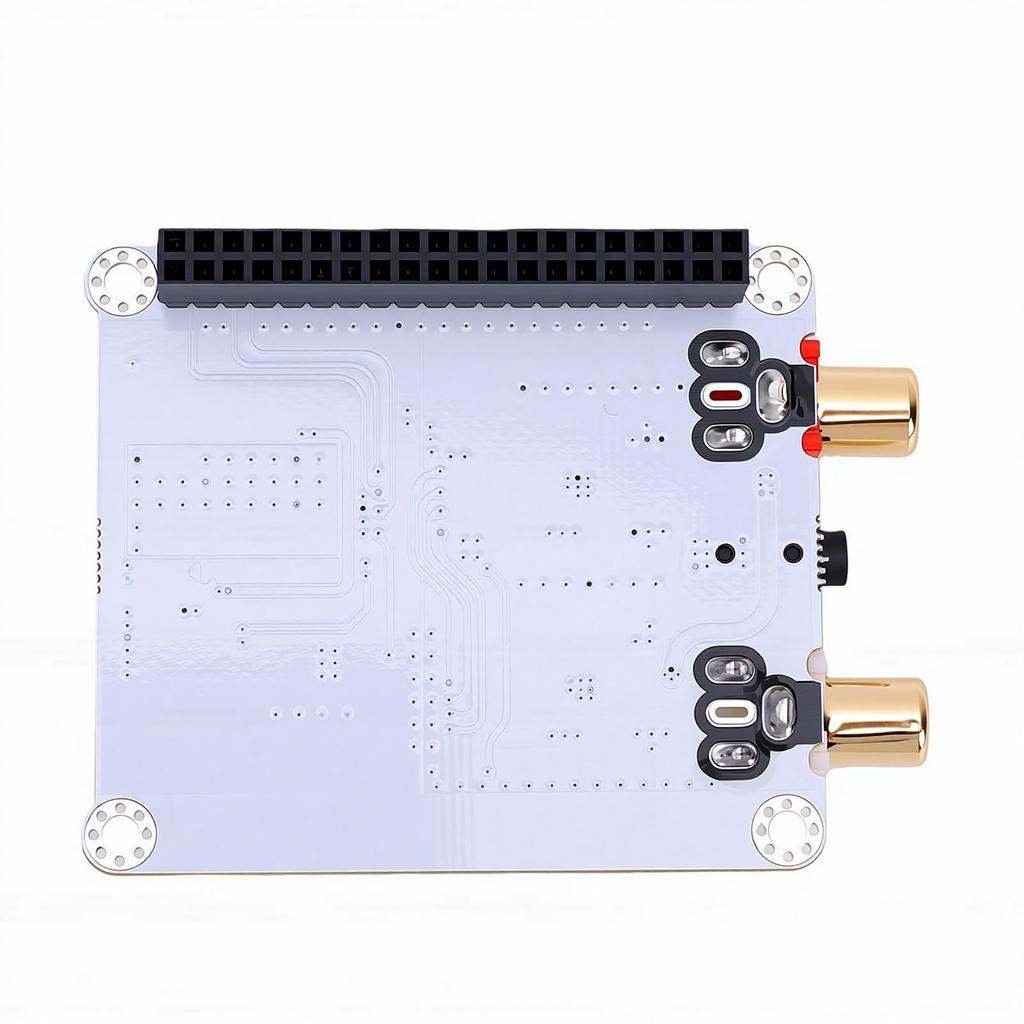 Acogedor HiFi Converter Sound ES9023 Dual Decode I2S 192kHz DAC Expansion Rugged PCB and Analog Output Digital-to-Analog Card, Chip, Bus, 24-bit Box,